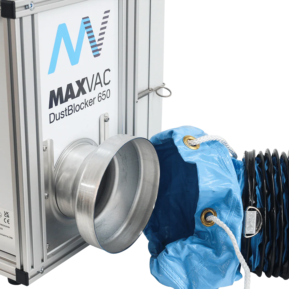 Airhose Hose Ducting For MAXVAC Dustblocker DB650, 5m x 150mm - Image 5