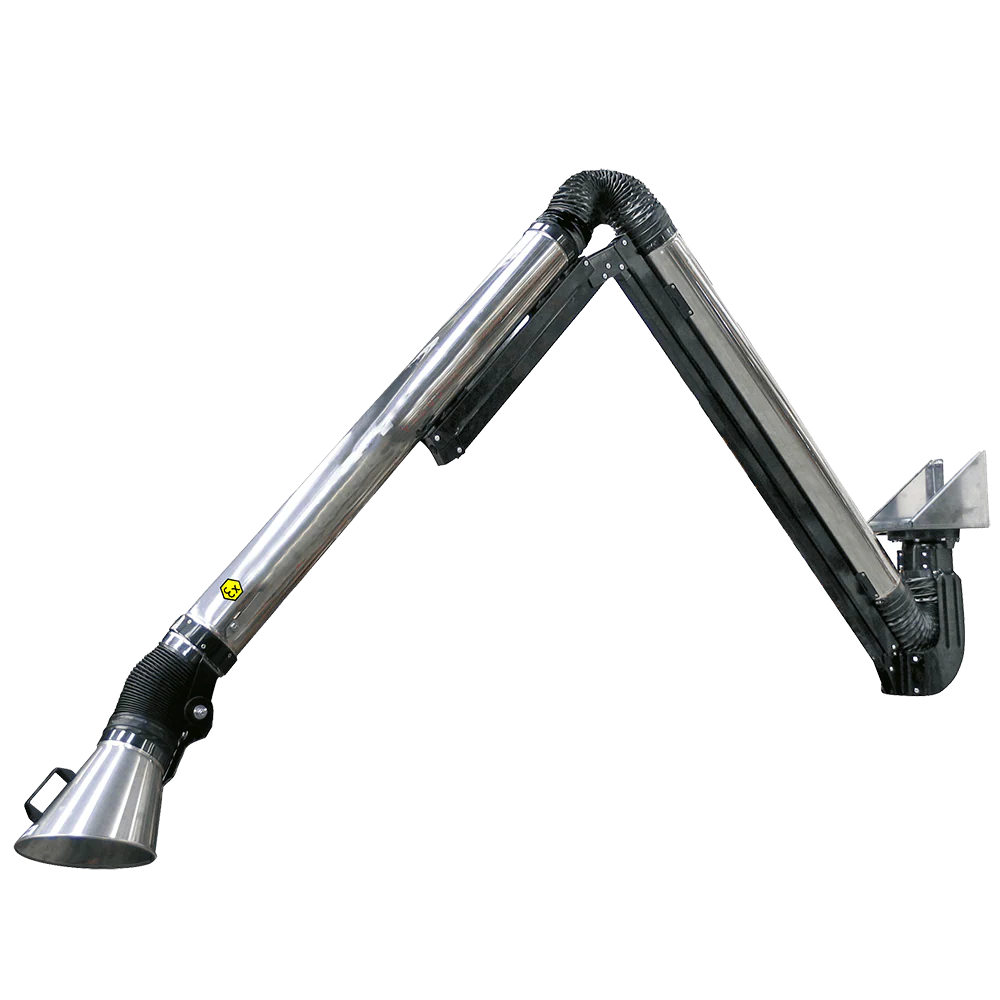 MAXVAC SUPRA Accessory - ATEX certified stainless steel suction arm ø 150mm/ L 3m