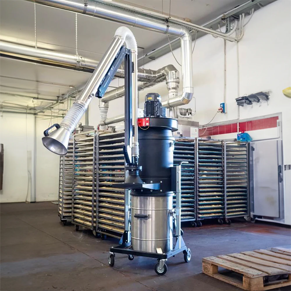 MAXVAC SUPRA Accessory - ATEX certified stainless steel suction arm ø 150mm/ L 3m - Image 4
