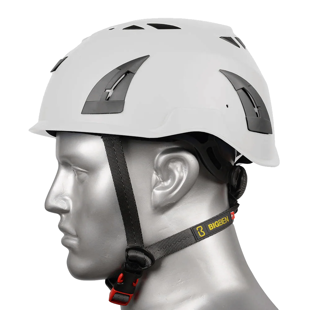 BIG BEN Ultralite Unvented Height Safety Helmet, White