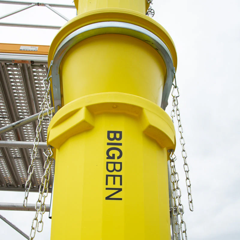 BIGBEN UltraTuff® 20" Rubble Chute - Side Entry Hopper Section with Metal Bar - Image 5