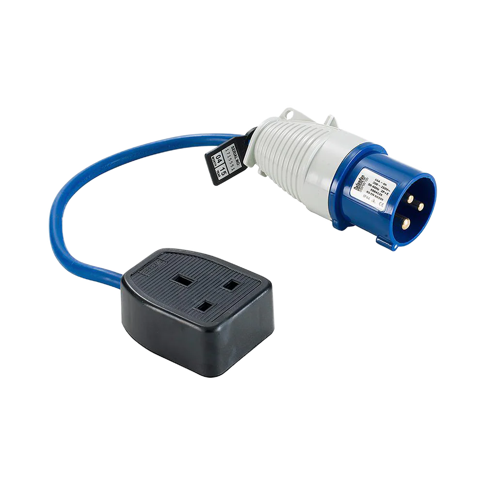 Defender Fly Lead Converter 16A - 13A - 230V