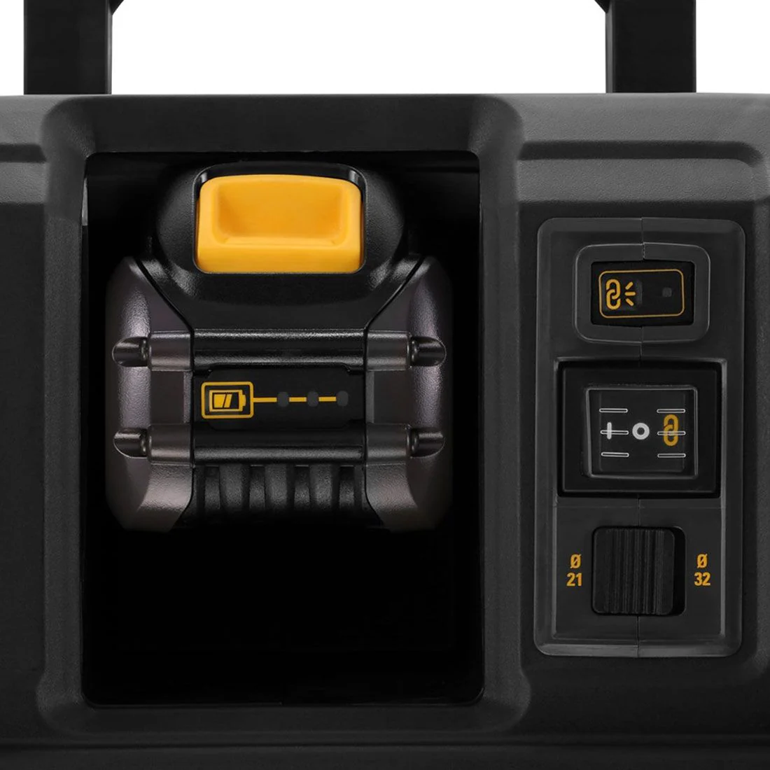 Dewalt DCV586MN-XJ 54V XR FLEXVOLT Brushless M-Class Dust Extractor, 2x 6.0Ah XR FLEXVOLT Batteries & Charger - Image 4