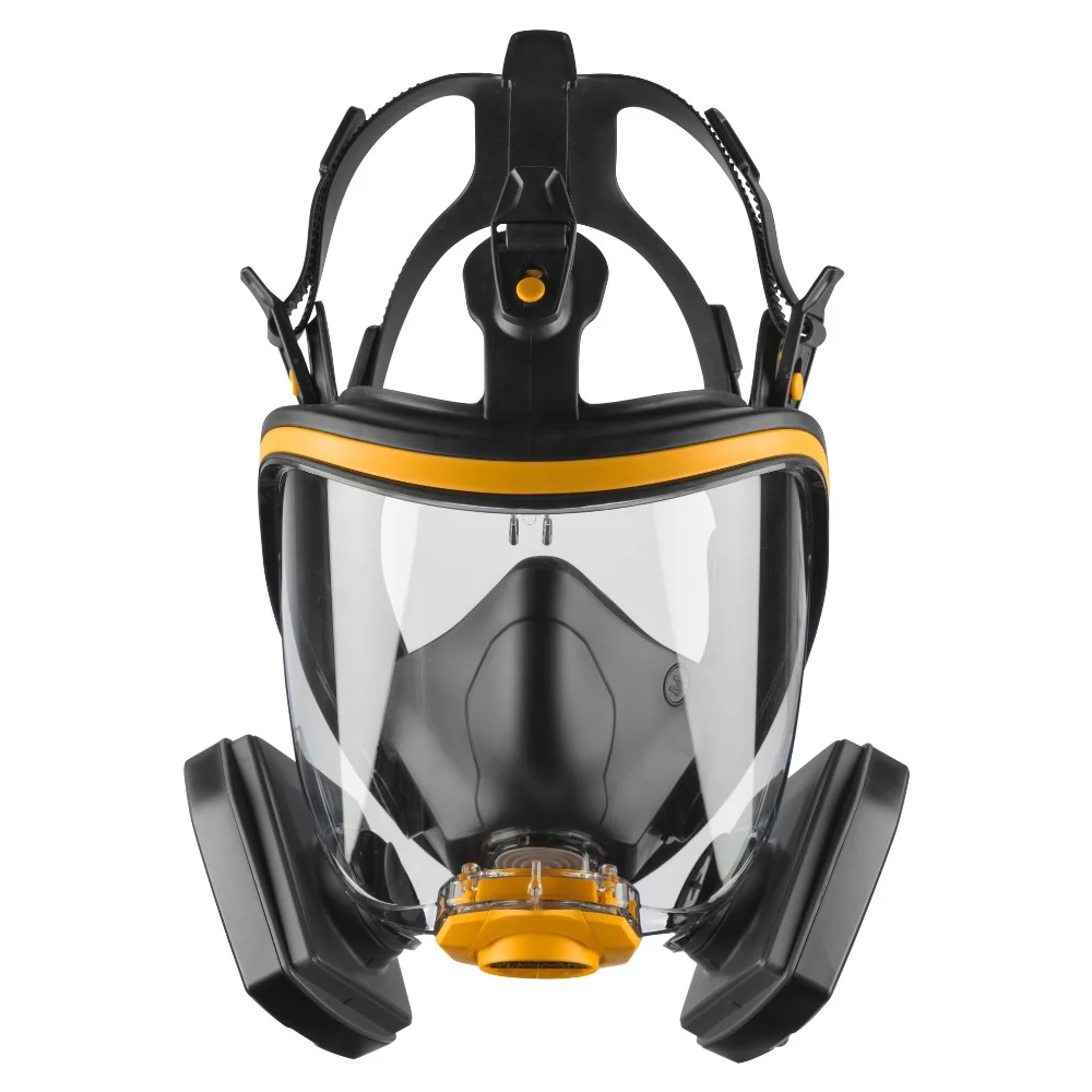 DeWalt DXIR1FFMLP3 Reusable Full Face Mask Respirator P3 Filters L - Image 2