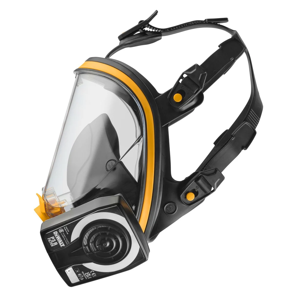DeWalt DXIR1FFMLP3 Reusable Full Face Mask Respirator P3 Filters L - Image 3