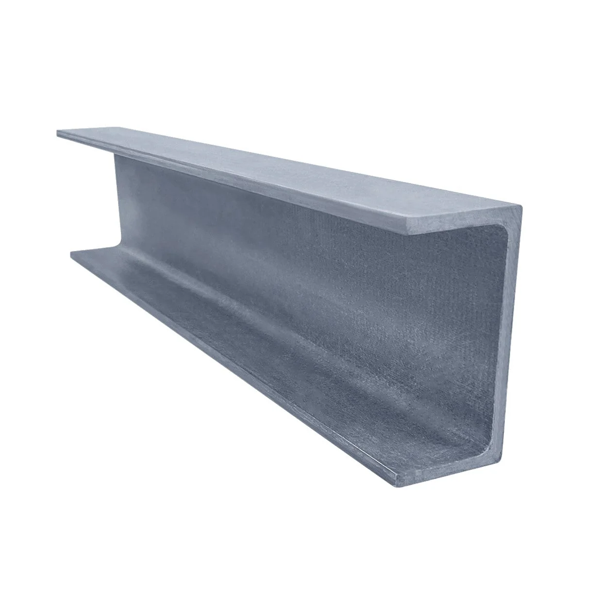 GRP U Channel Profile 3m Grey - Image 2