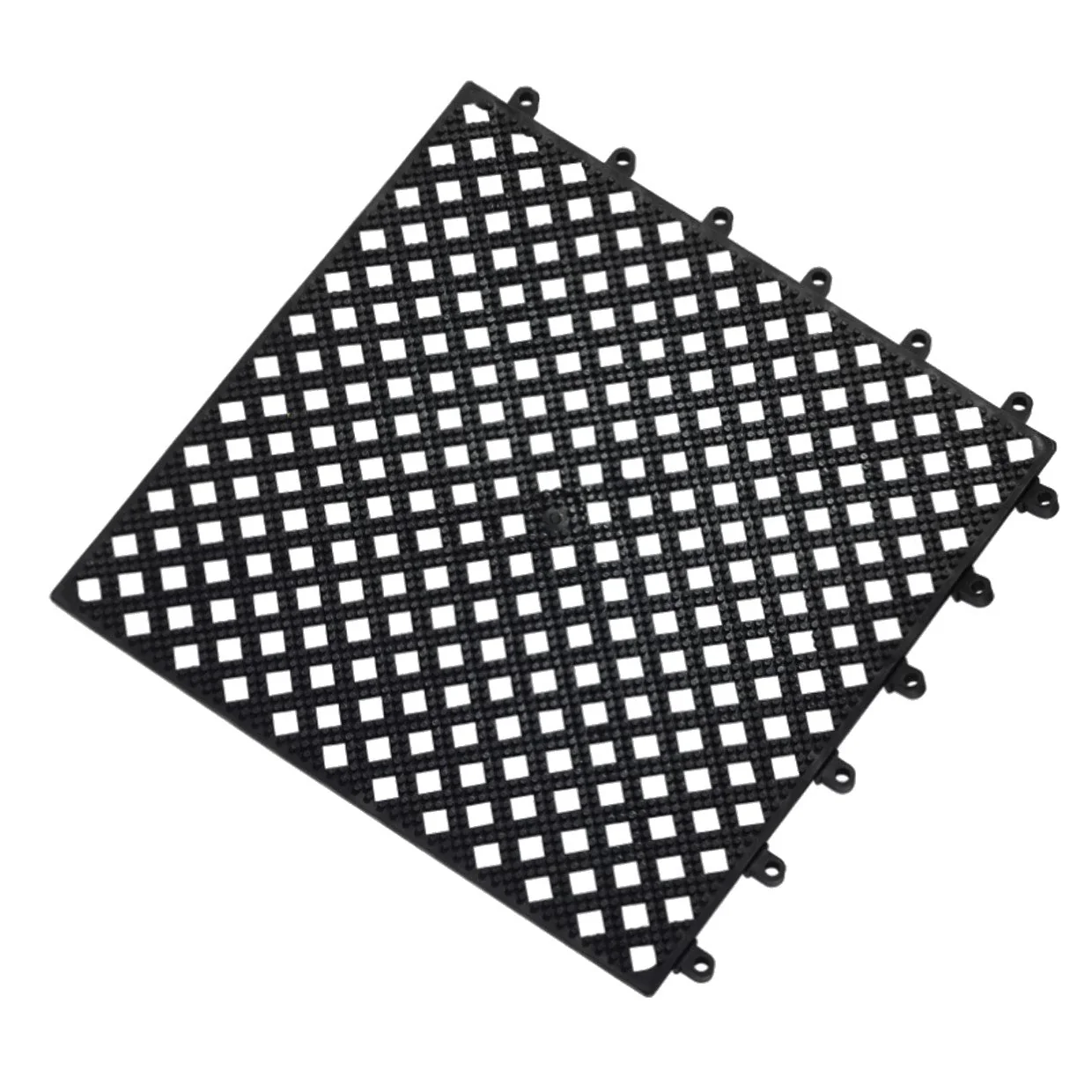 Interlocking Duckboard Kumfi Tile PVC High-Grip Mat - 30x30cm - Image 6