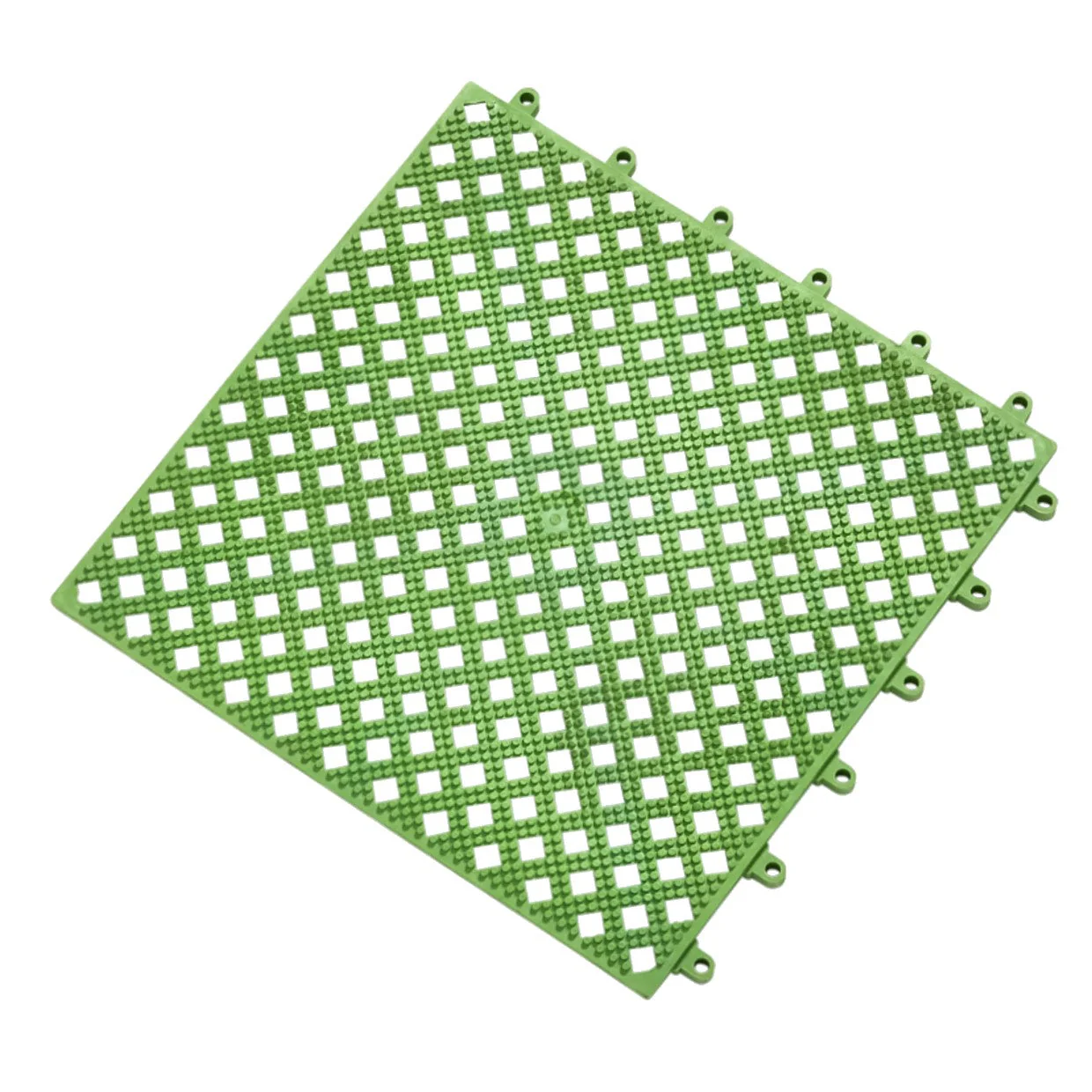 Interlocking Duckboard Kumfi Tile PVC High-Grip Mat - 30x30cm - Image 7