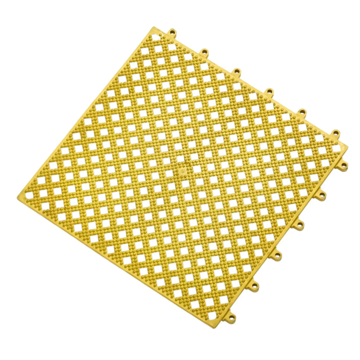 Interlocking Duckboard Kumfi Tile PVC High-Grip Mat - 30x30cm - Image 9