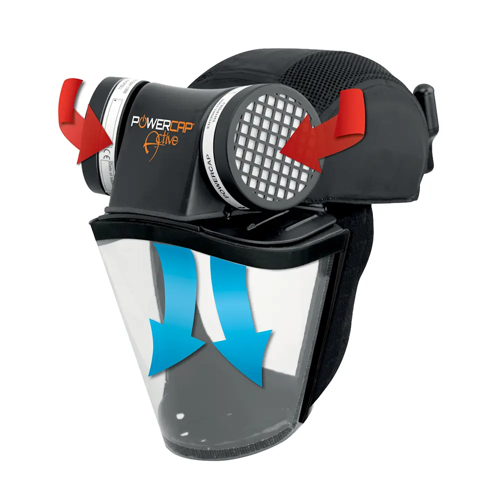 JSP Powercap® Active™ 8hr - Black - Image 2