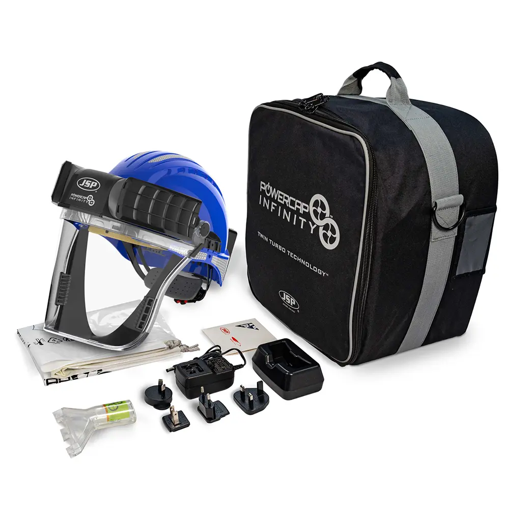 JSP Powercap® Infinity® PAPR - Complete unit - Blue