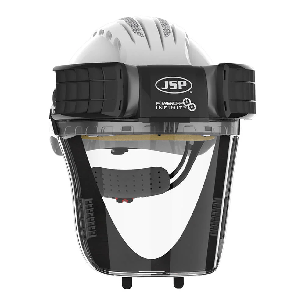 JSP Powercap® Infinity® PAPR - Complete unit - White - Image 4