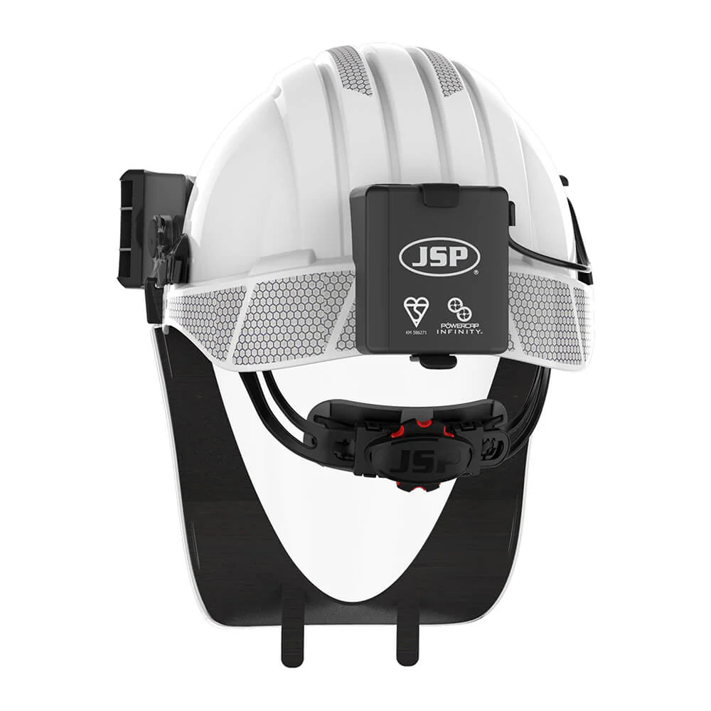 JSP Powercap® Infinity® PAPR - Complete unit - White - Image 6
