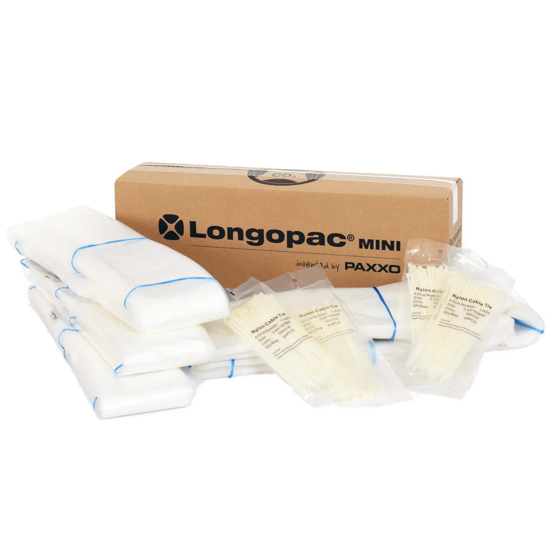 Longopac Vacuum Bags Mini 23m, Super Strong, Pack of 108 - Image 2