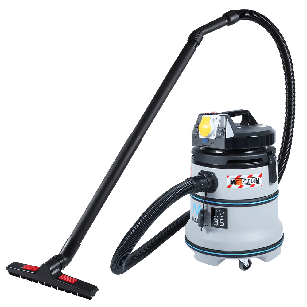 Makita 115mm Angle Grinder, MAXVAC Dust Shroud & DV35-MB Vacuum Complete Package, Pre-Installed - Image 4
