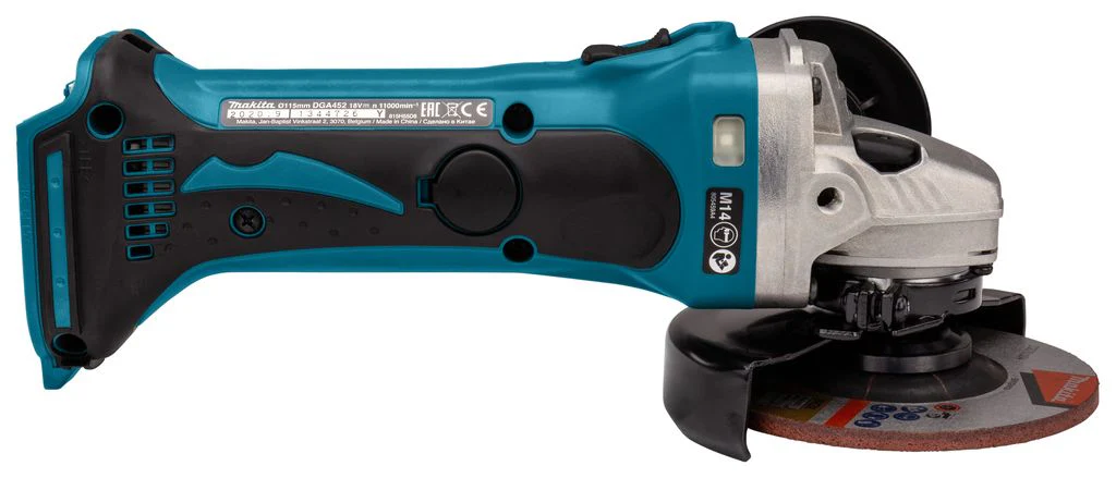 MAKITA DGA452Z 18V Li-ion LXT 4 1/2" Cordless Angle Grinder - Image 4