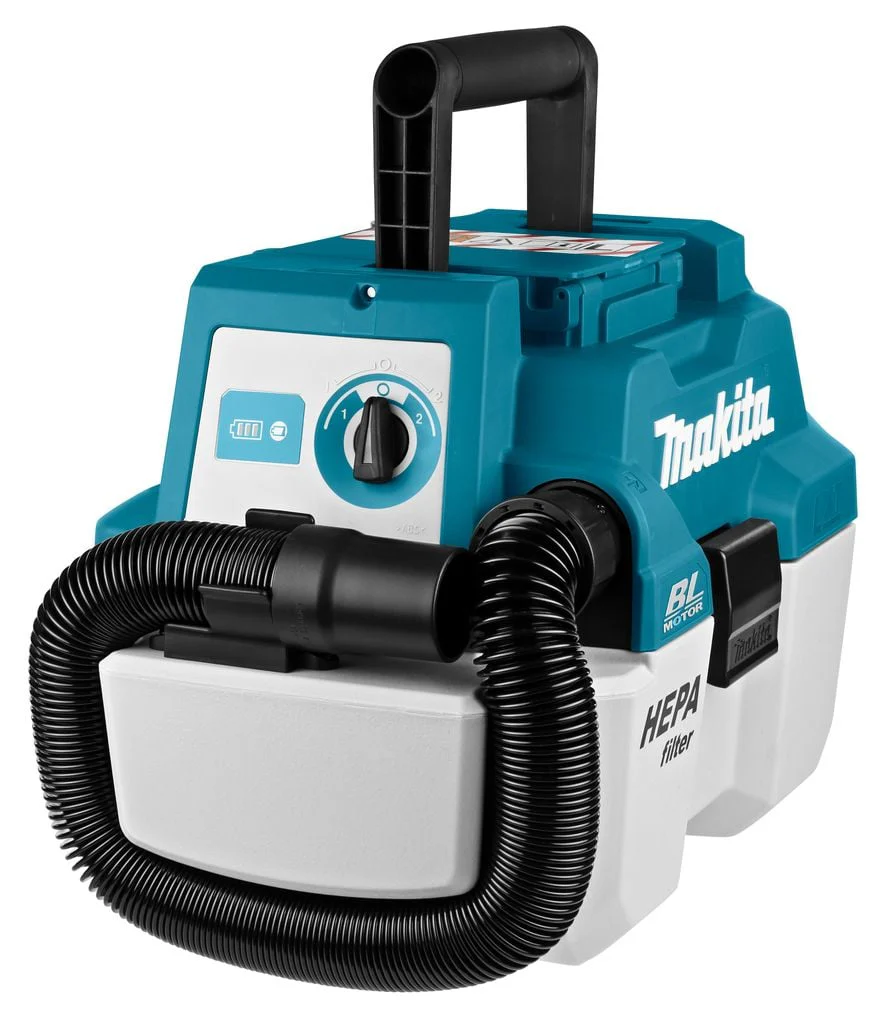 Makita DVC750LZ 18V LXT BRUSHLESS L Class Wet & Dry Dust Extractor - Body Only - Image 2