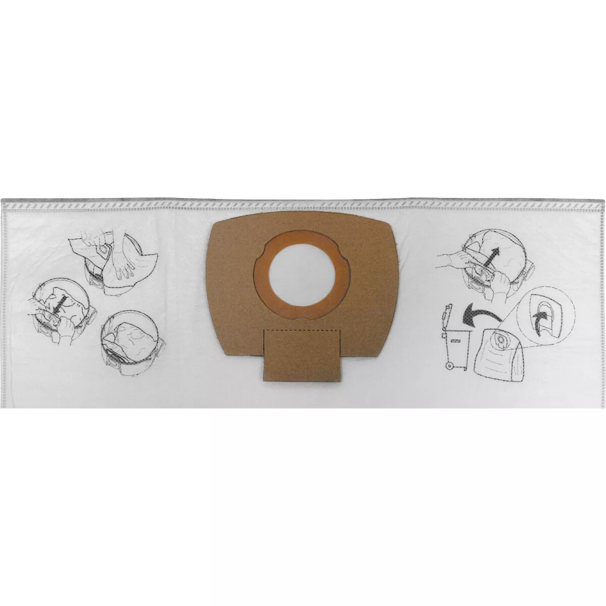 Makita P-72899 Filter Bag for VC2012/VC2511/VC2512/VC3011, pack of 5