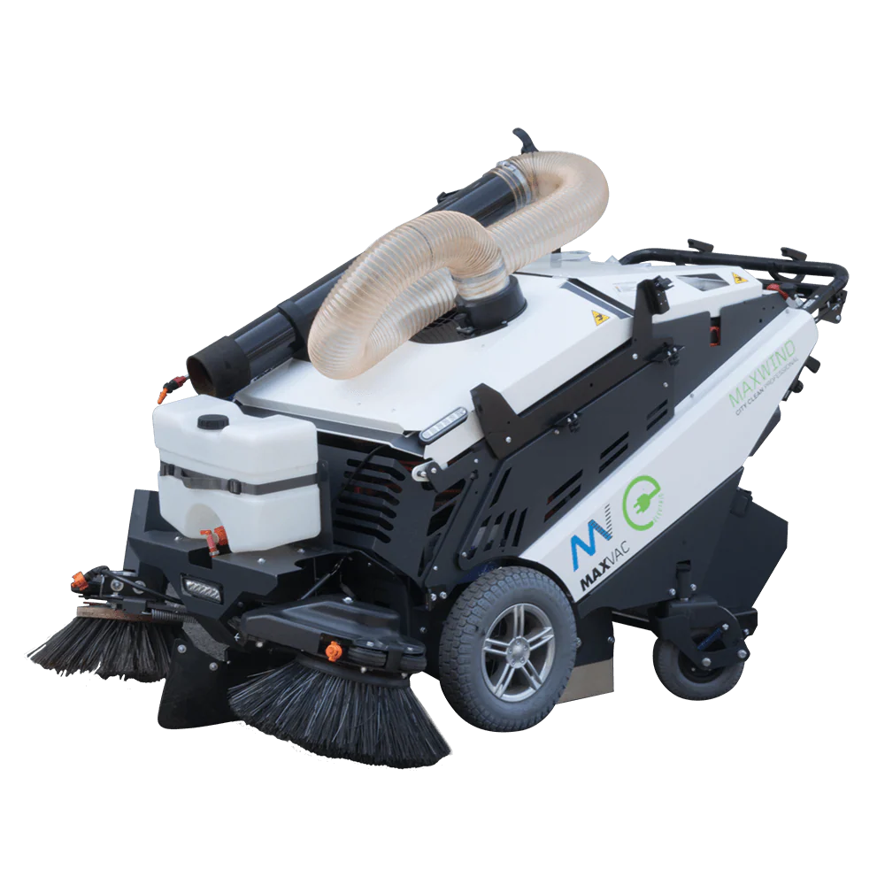 MAXVAC MaxWind Pedestrian Sweeper
