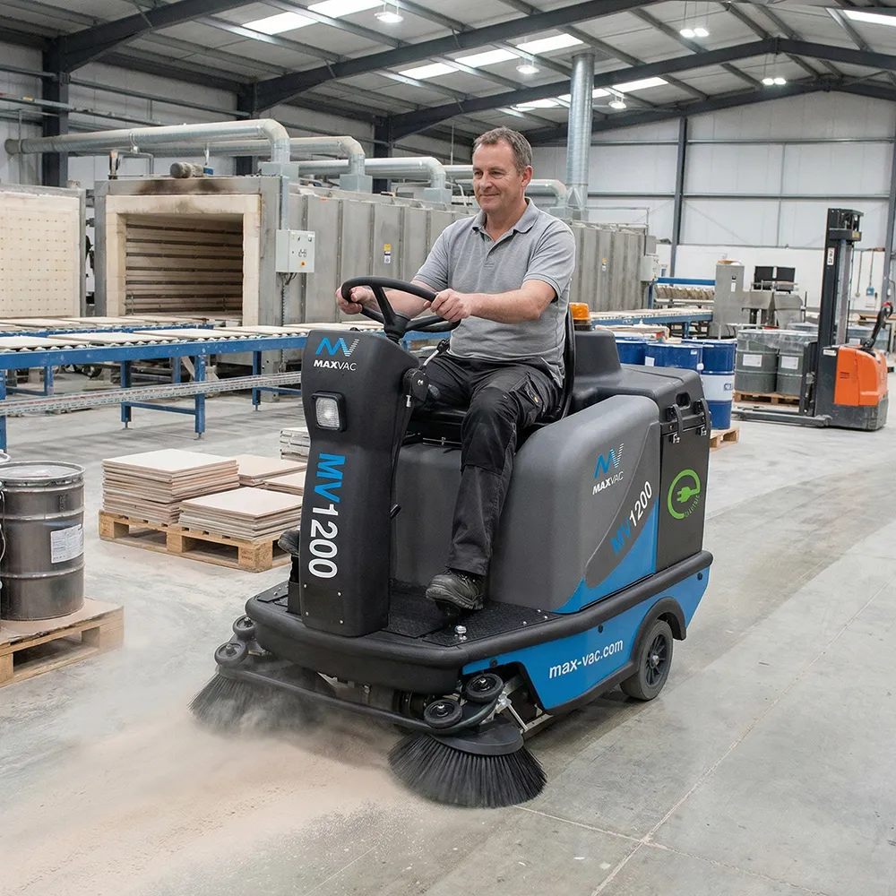 MAXVAC MV1200 Industrial Sweeper - Image 2