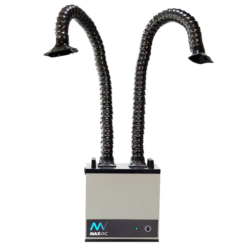 MAXVAC WFE 360 Twin Arm Desktop Solder & Fume Extractor - Image 5