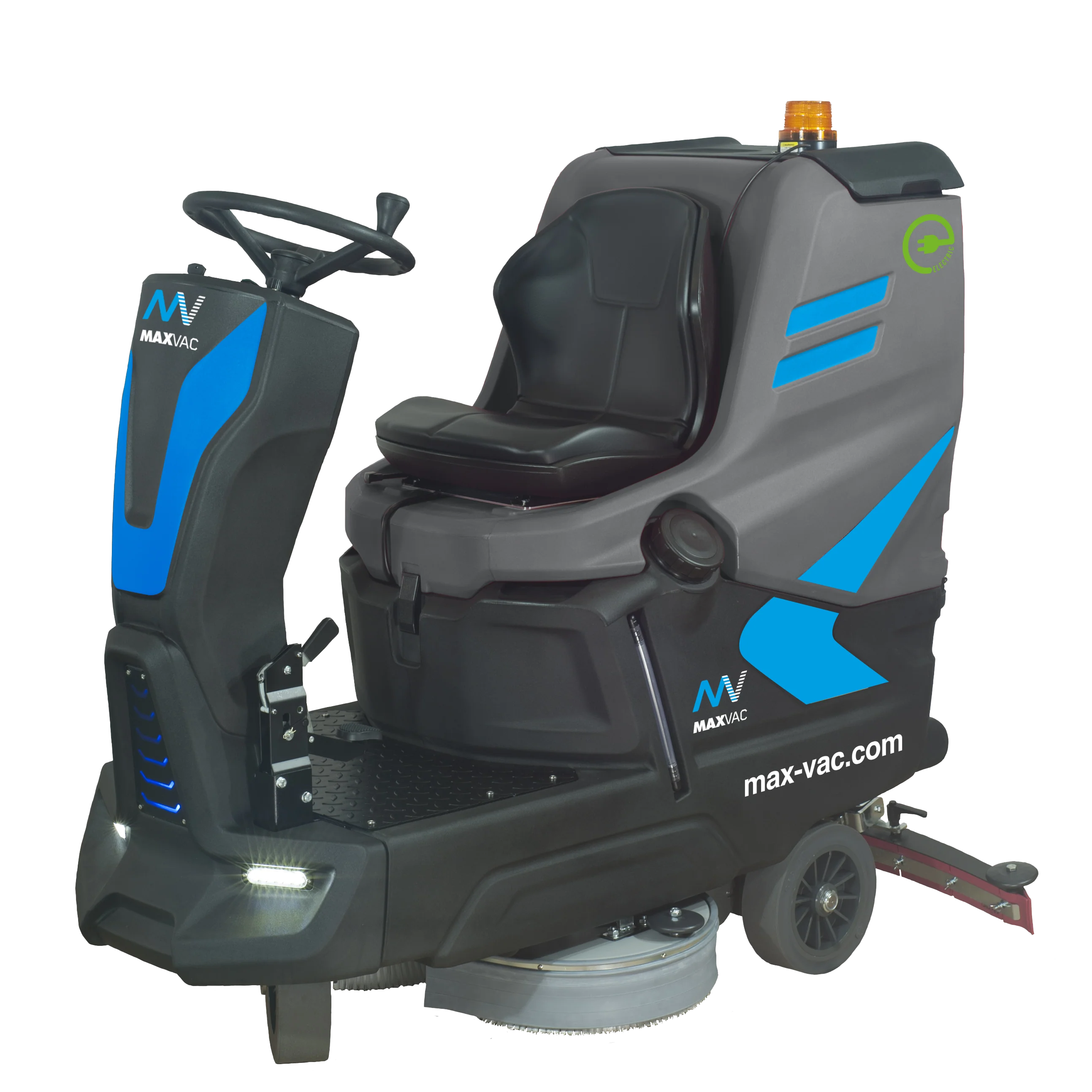 MV1000 Ride-On Floor Scrubber