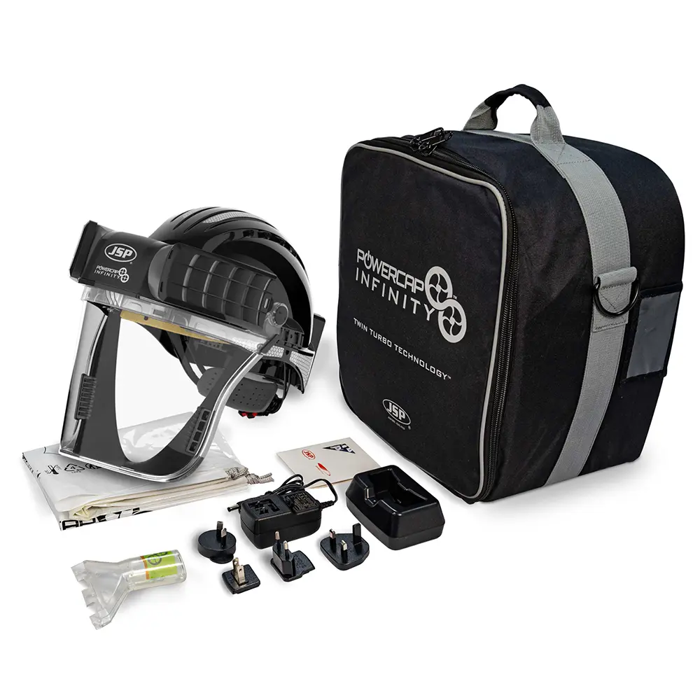 Powercap® Infinity® PAPR - Complete unit - Black