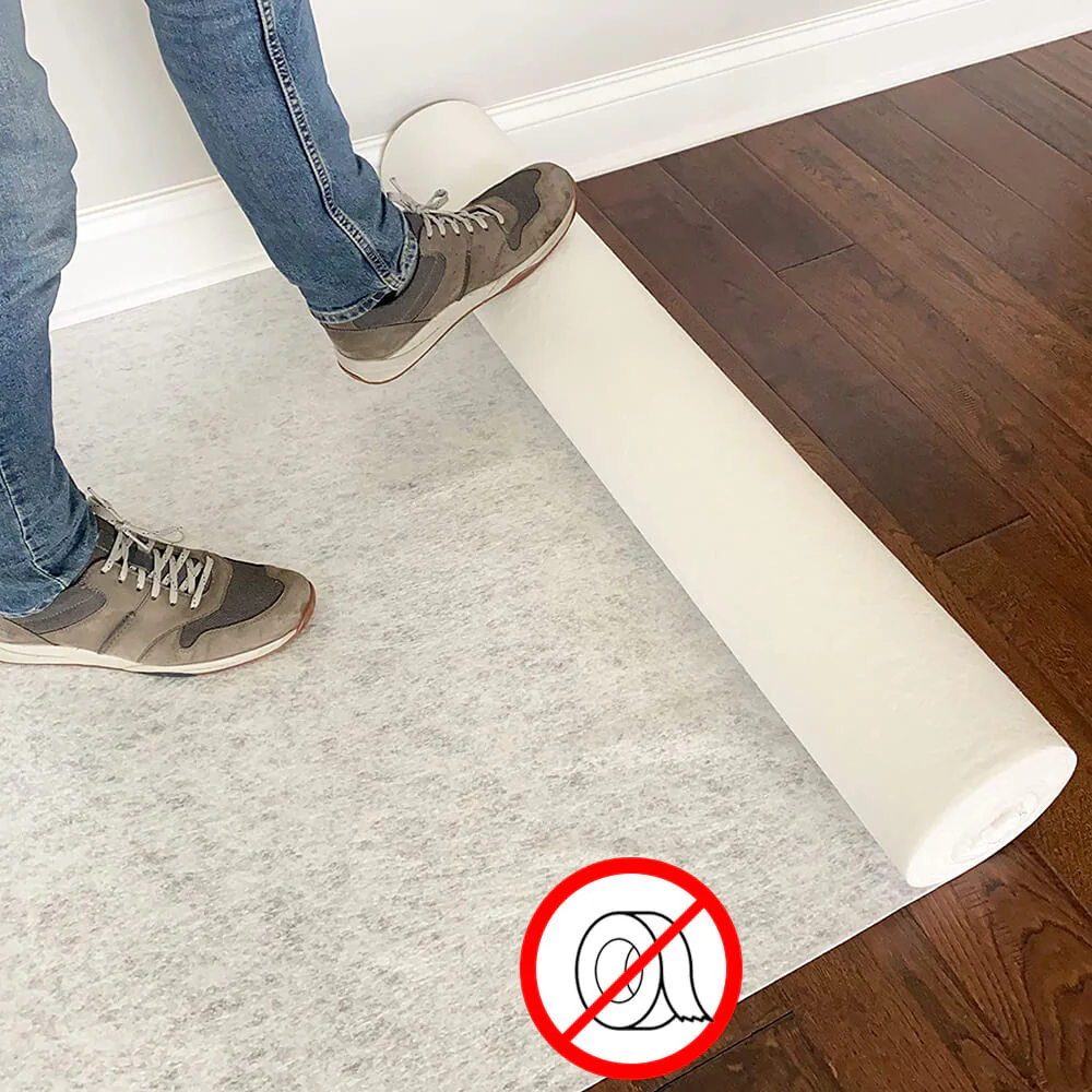 Premium Self-Adhesive Fleece Floor Protection, 1 x 50m Roll - Image 3