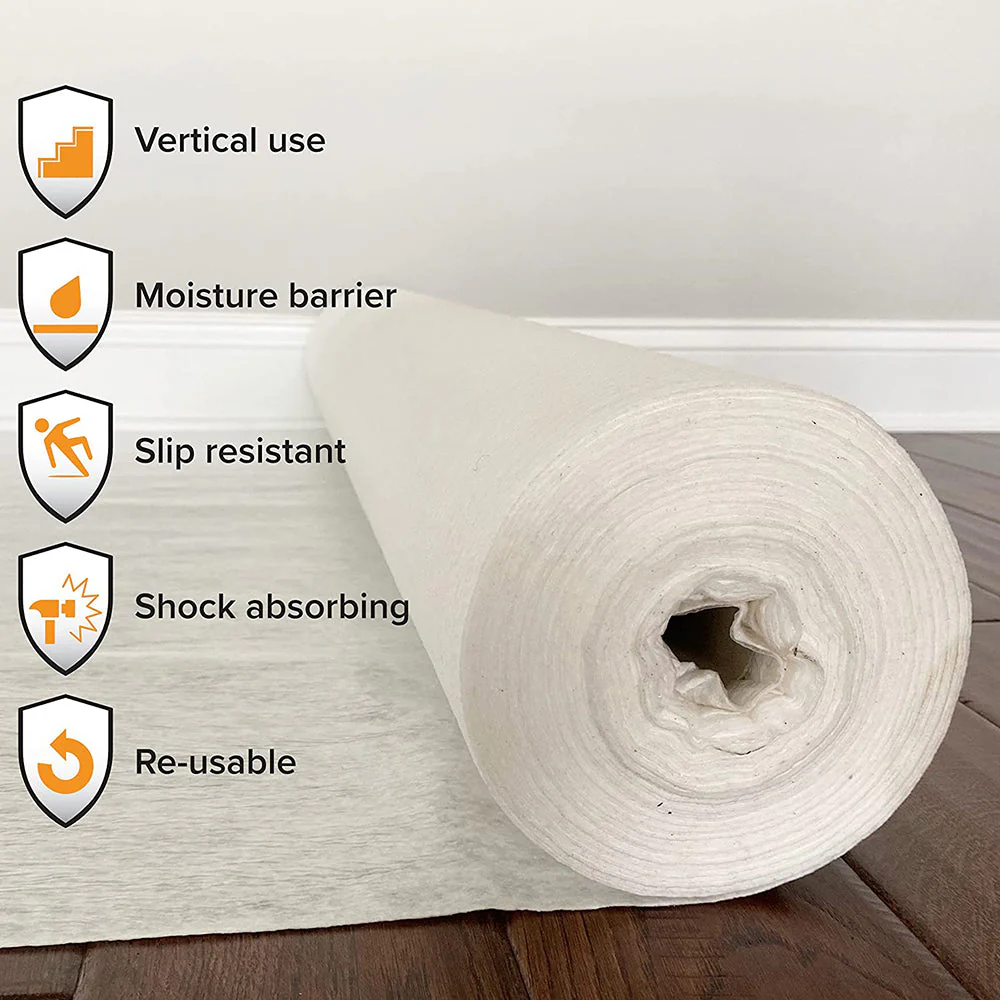 Premium Self-Adhesive Fleece Floor Protection, 1 x 50m Roll - Image 5