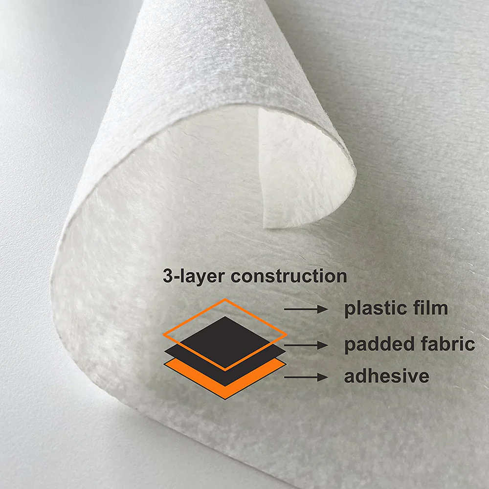 Premium Self-Adhesive Fleece Floor Protection, 1 x 50m Roll - Image 8