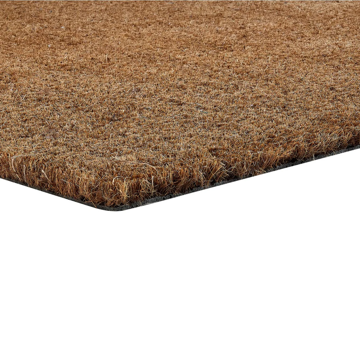 PVC Backed Coir Matting Natural - 17mm x 100cm x 12.5m Roll - Image 4