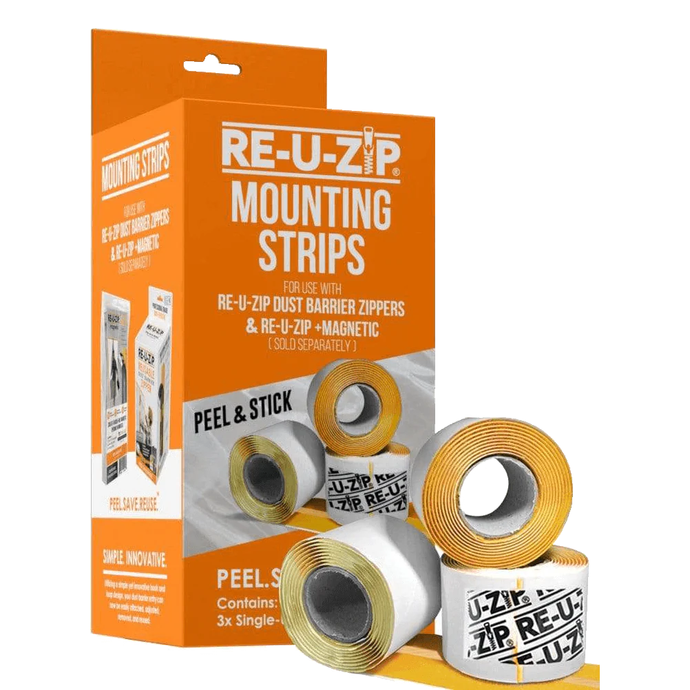 RE-U-ZIP® Mounting Strip RE-FILL™ | 3-Pack