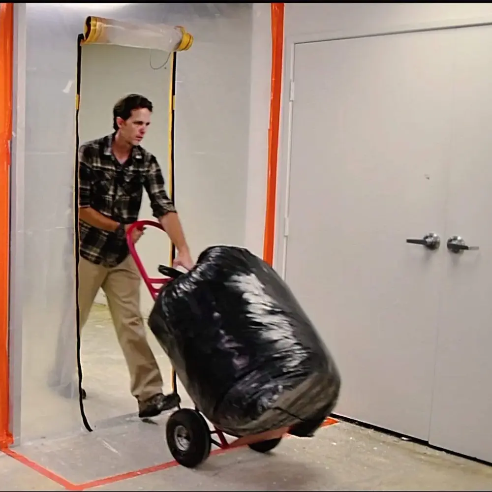 RE-U-ZIP Heavy Duty Reusable Dust Barrier Zipper Starter Kit - Image 12
