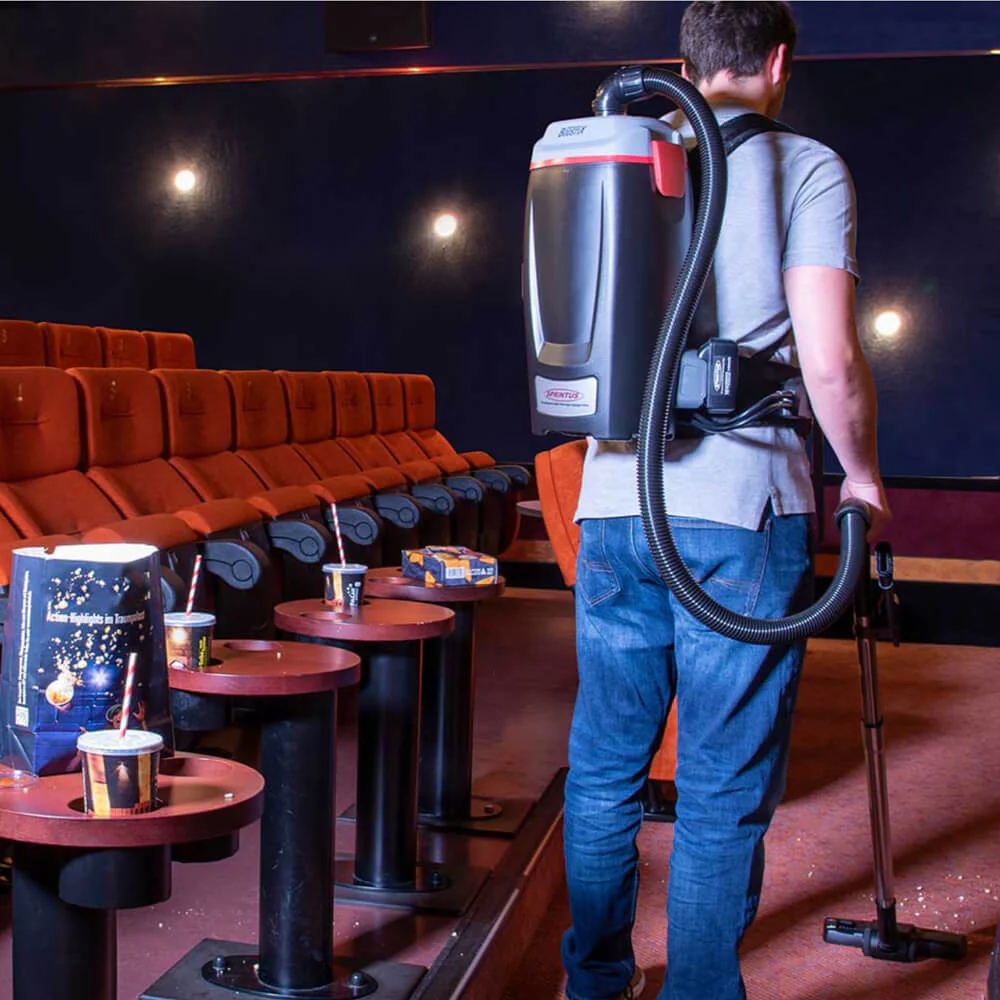 Cordless 36V Backpack Vacuum incl. Batteries & Quick Charger - Sprintus BoostiX - Image 11