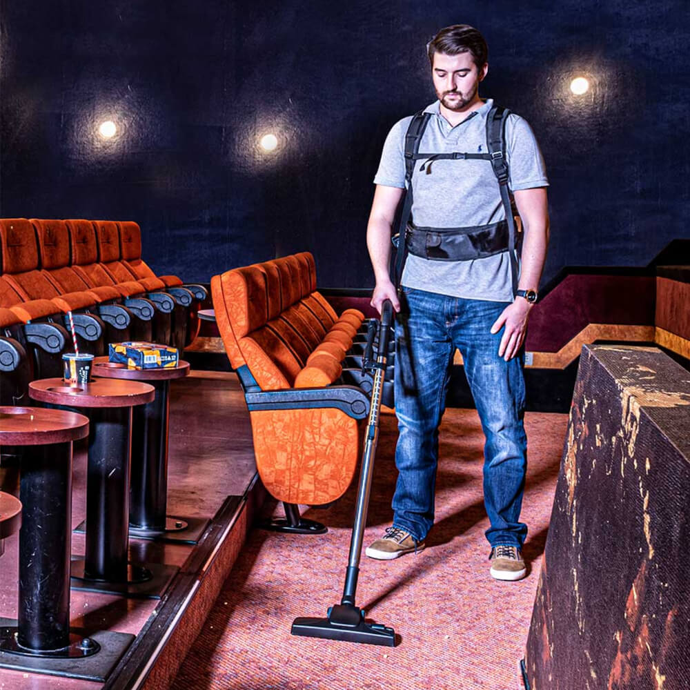 Cordless 36V Backpack Vacuum incl. Batteries & Quick Charger - Sprintus BoostiX - Image 7