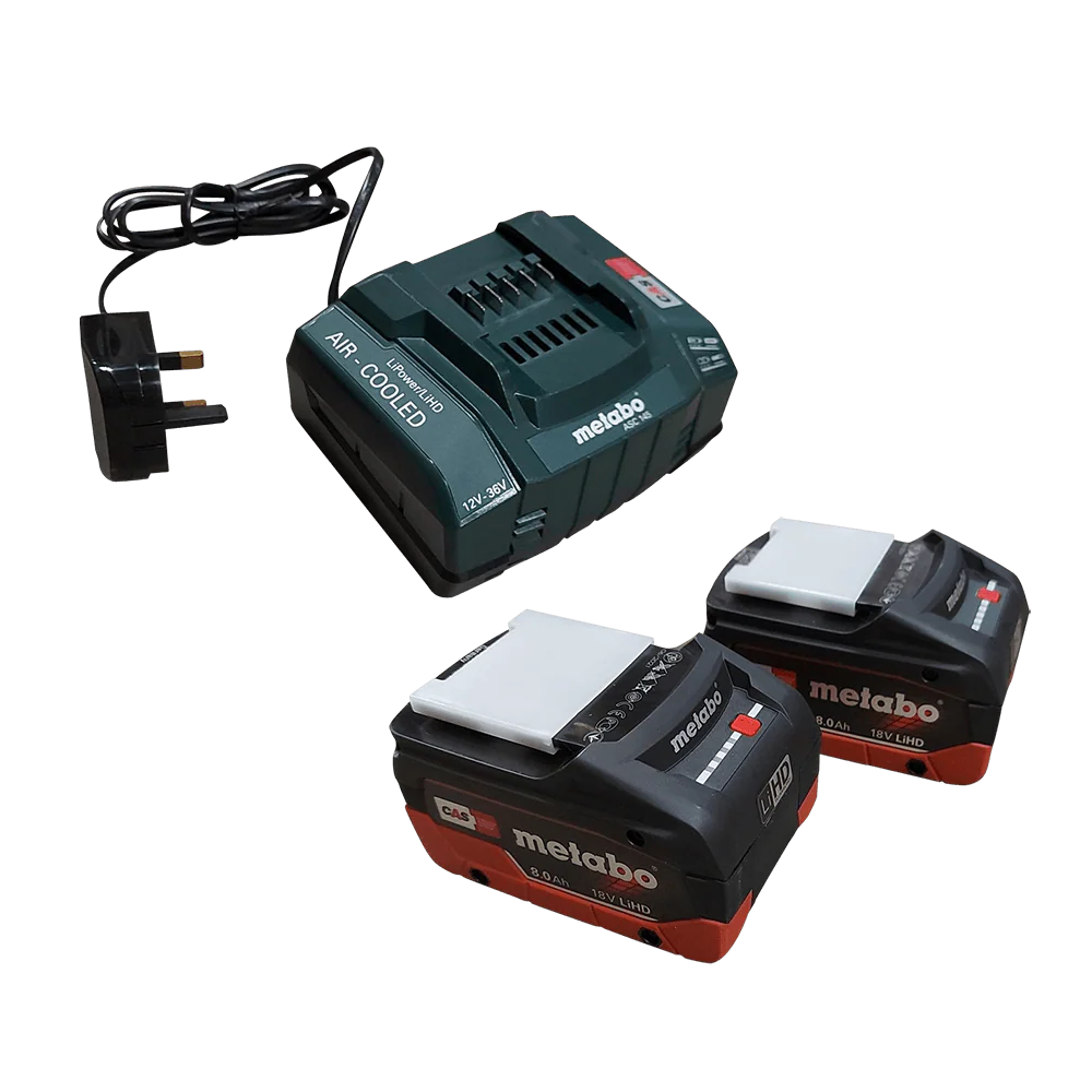 Cordless Vacuum Battery pack and charger for Starmix Vacuums. 2 x 10ah batteries