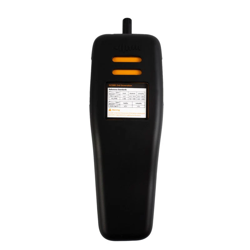 Temtop M2000 2. CO2 air quality monitor for PM2.5 PM10 particles CO2 HCHO, temperature and humidity display, data export - Image 7