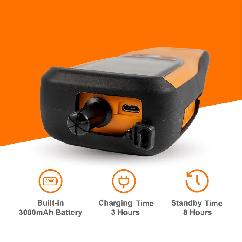 Temtop M2000 2. CO2 air quality monitor for PM2.5 PM10 particles CO2 HCHO, temperature and humidity display, data export - Image 9