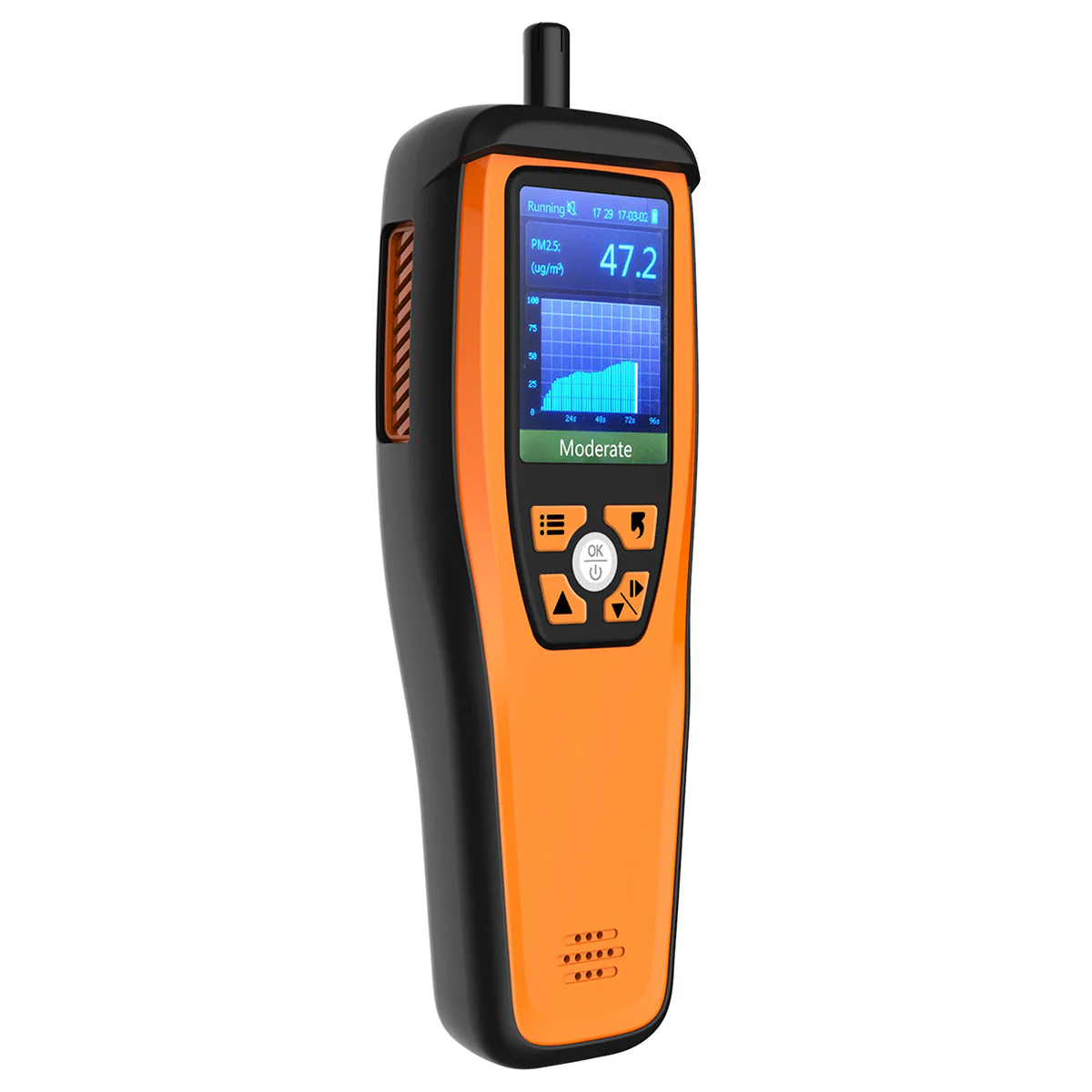 Temtop M2000C 2. CO2 air quality monitor for CO2 PM2.5 PM10 particles, temperature and humidity display, data export - Image 13