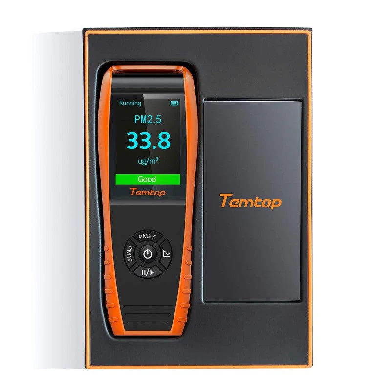 Temtop P600 Air Quality Monitor, Portable Laser PM2.5 PM10 Particle Detector, Professional Air Quality Monitor Meter, Accurate Testing - Image 3