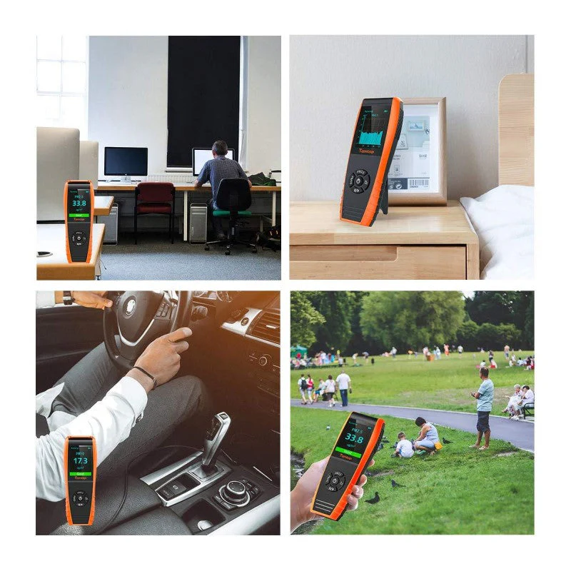 Temtop P600 Air Quality Monitor, Portable Laser PM2.5 PM10 Particle Detector, Professional Air Quality Monitor Meter, Accurate Testing - Image 4
