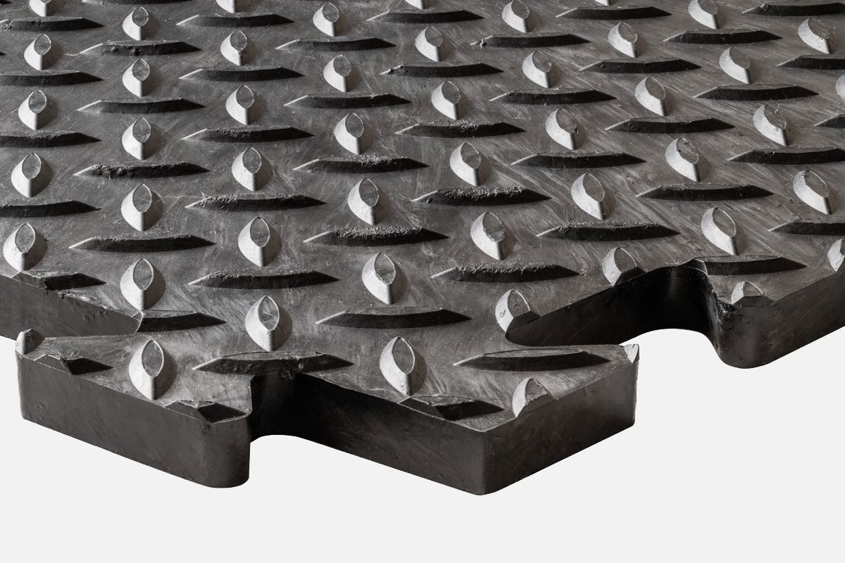 Tuff-Tile Diamond Heavy Duty Interlocking Floor Tile - Image 3