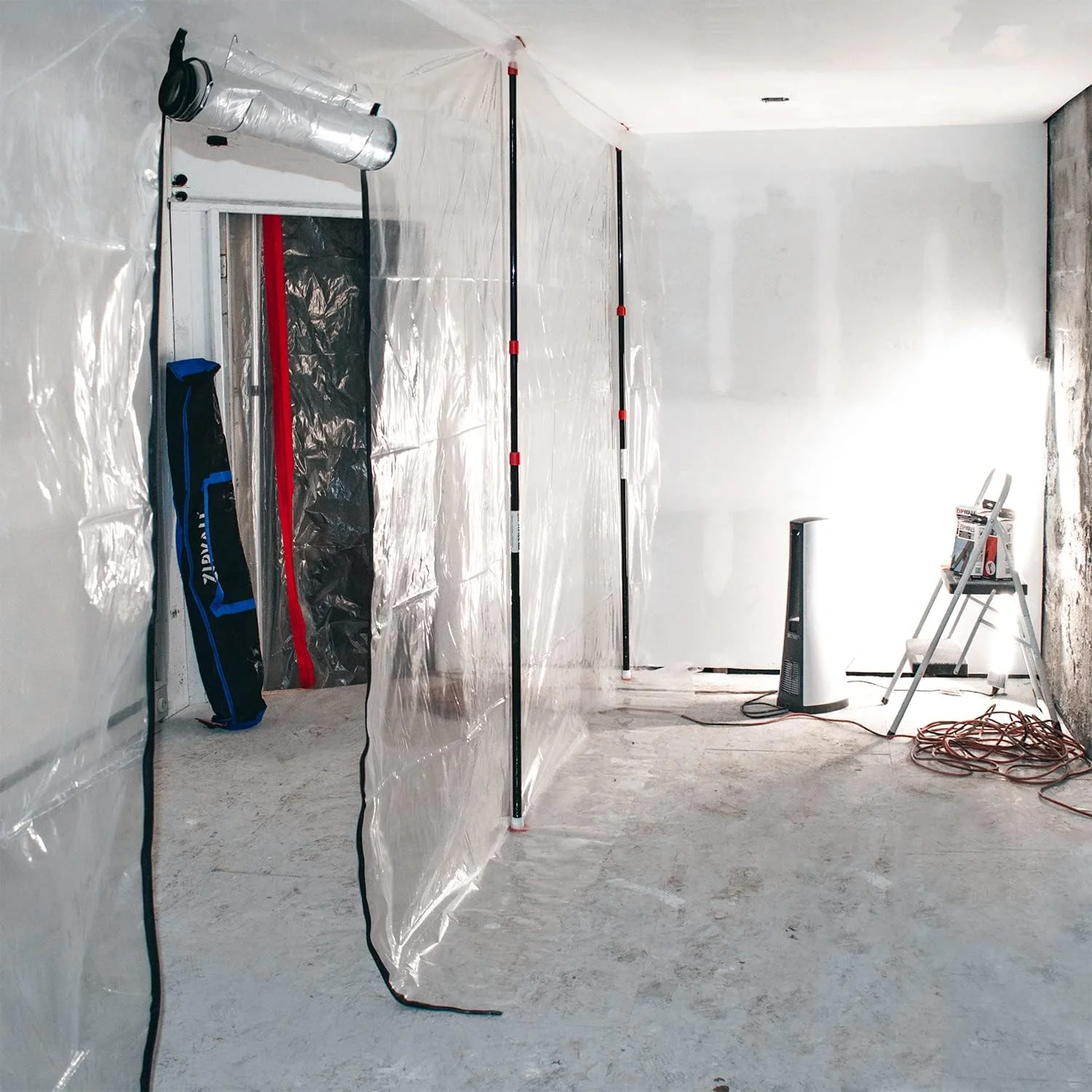 ZipWall 4-Pack ZipPole 10'/3-Meter Spring-Loaded Poles for Dust Barriers, ZP4 - Image 4