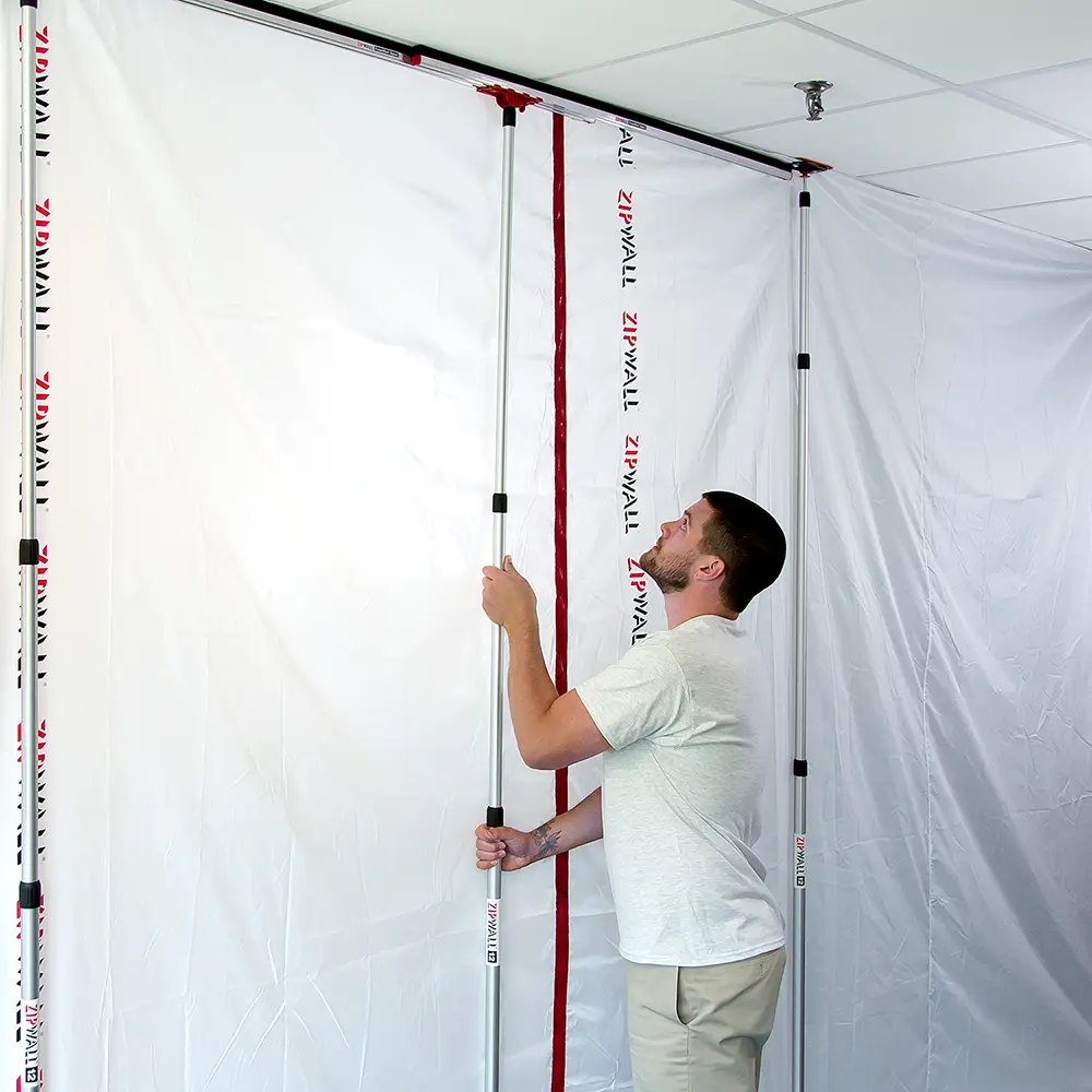 ZipWall FoamRail Span Adjustable Tapeless Seal, SPN - Image 5