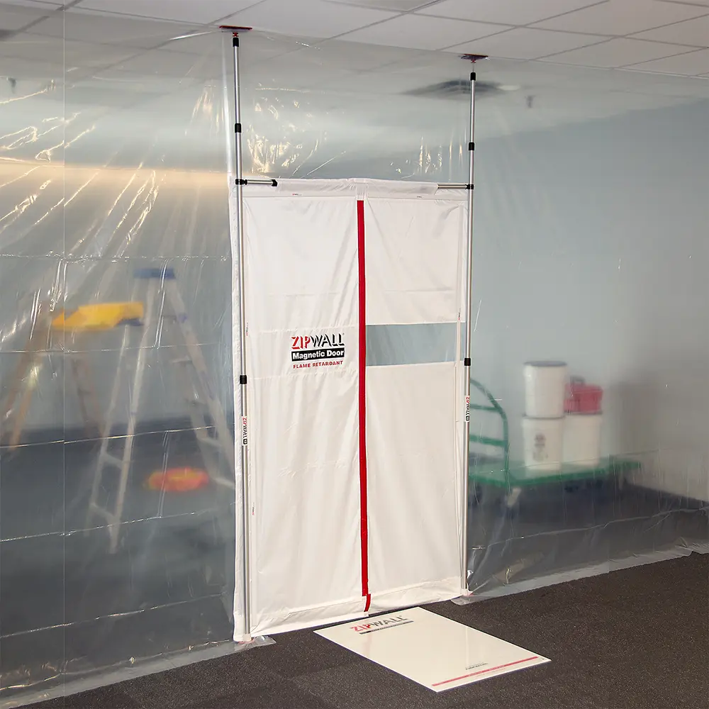 ZipWall Magnetic Dust Barrier Door Kit, MDK - Image 3